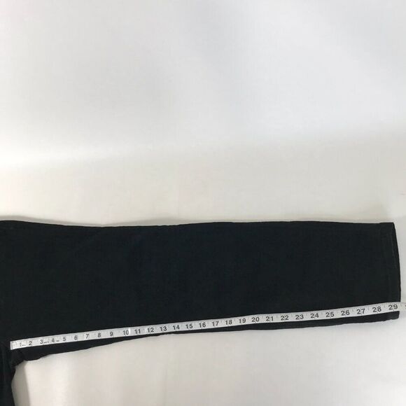 NEW Calvin Klein Jeans Ultimate Skinny Corduroy Pants Women's Plus 14 x 30 Black - Picture 7 of 13